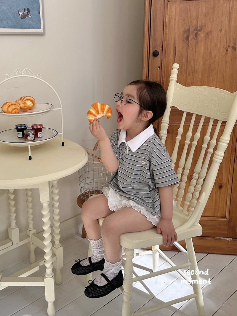 Second Moment - Korean Children Fashion - #designkidswear - Lace Frill Pants