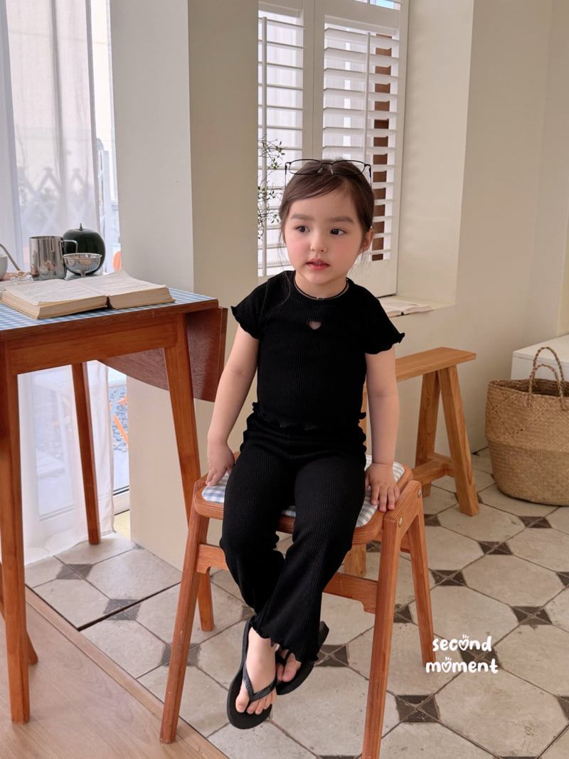 Second Moment - Korean Children Fashion - #designkidswear - Heart Flutter Tee - 6