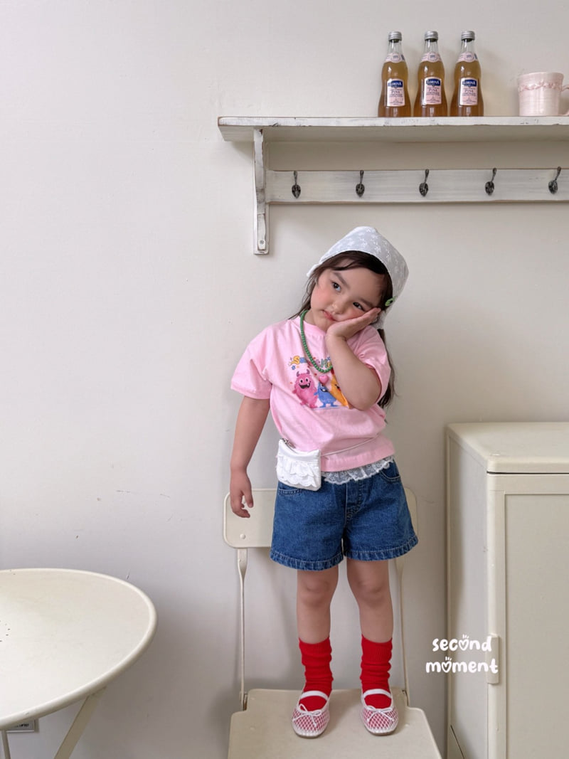 Second Moment - Korean Children Fashion - #discoveringself - Sweet Monster Tee - 10
