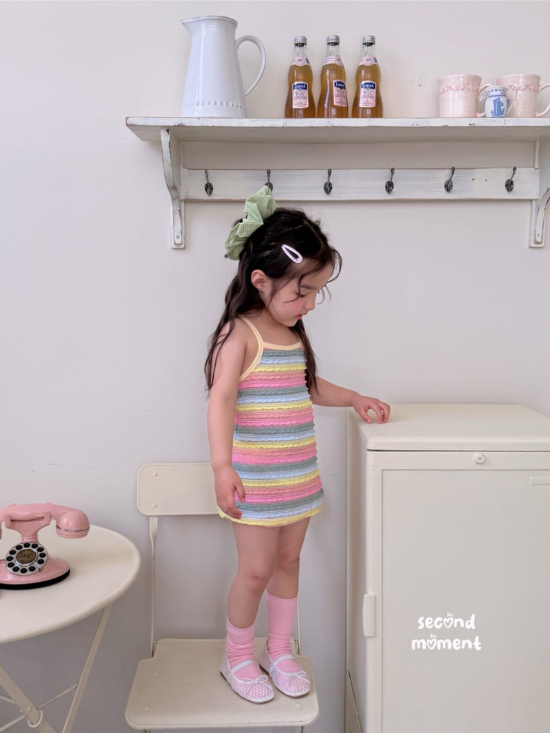 Second Moment - Korean Children Fashion - #discoveringself - Rainbow One-piece - 8