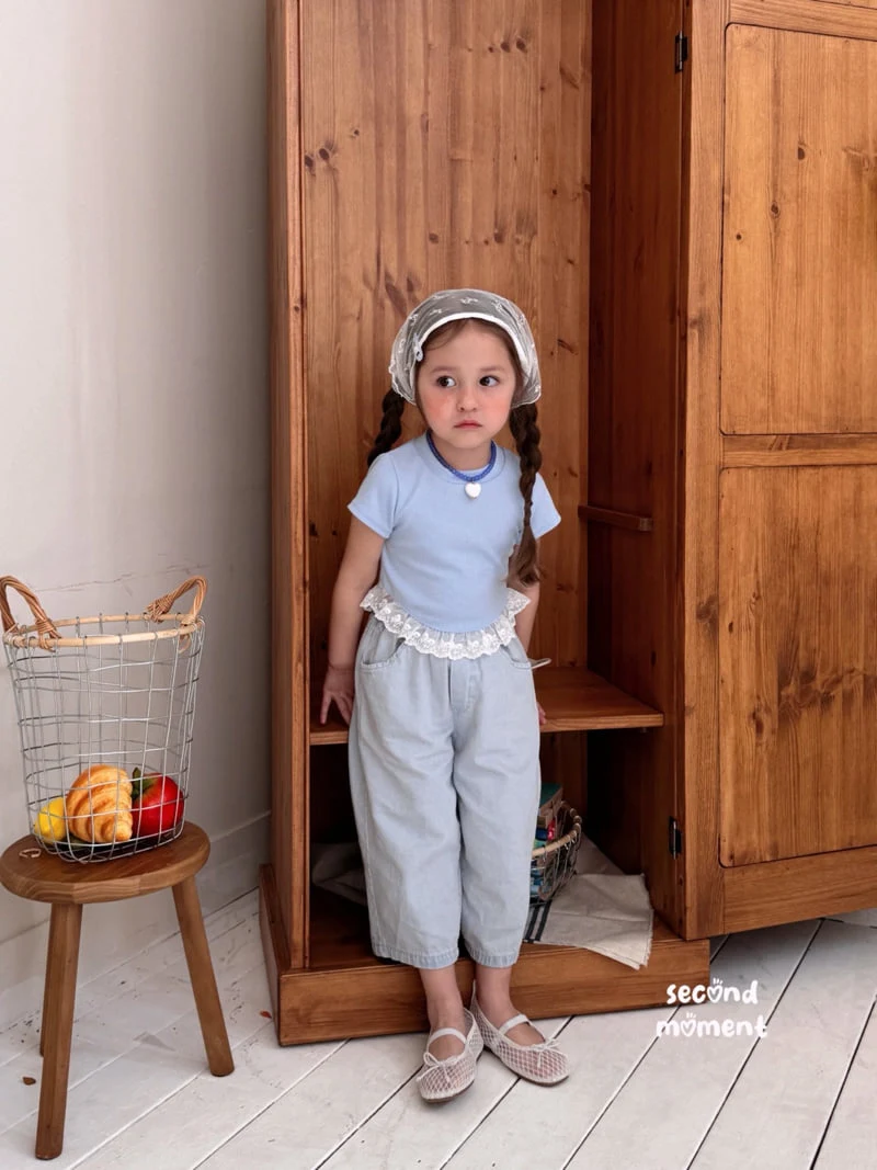 Second Moment - Korean Children Fashion - #fashionkids - Soda Denim Pants - 7