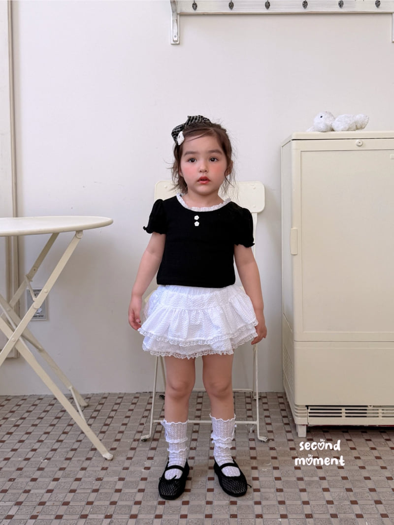 Second Moment - Korean Children Fashion - #fashionkids - Lily Puff Tee - 12