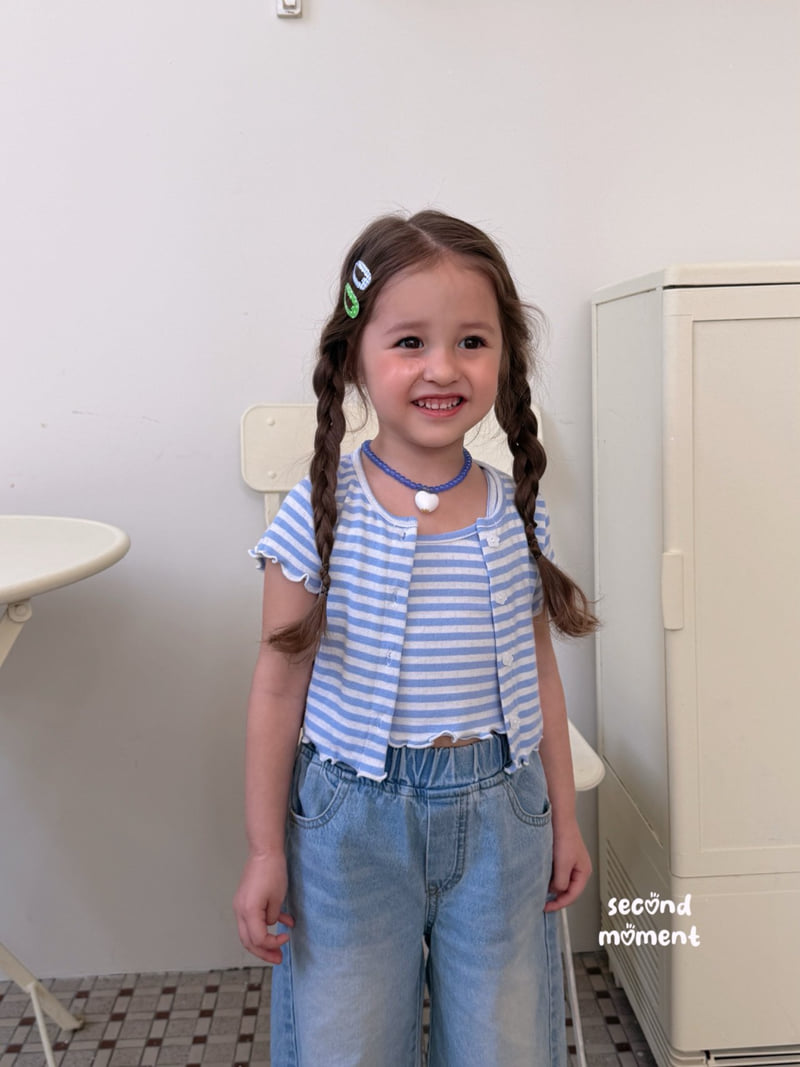 Second Moment - Korean Children Fashion - #fashionkids - Jelly Cardigan Set - 11