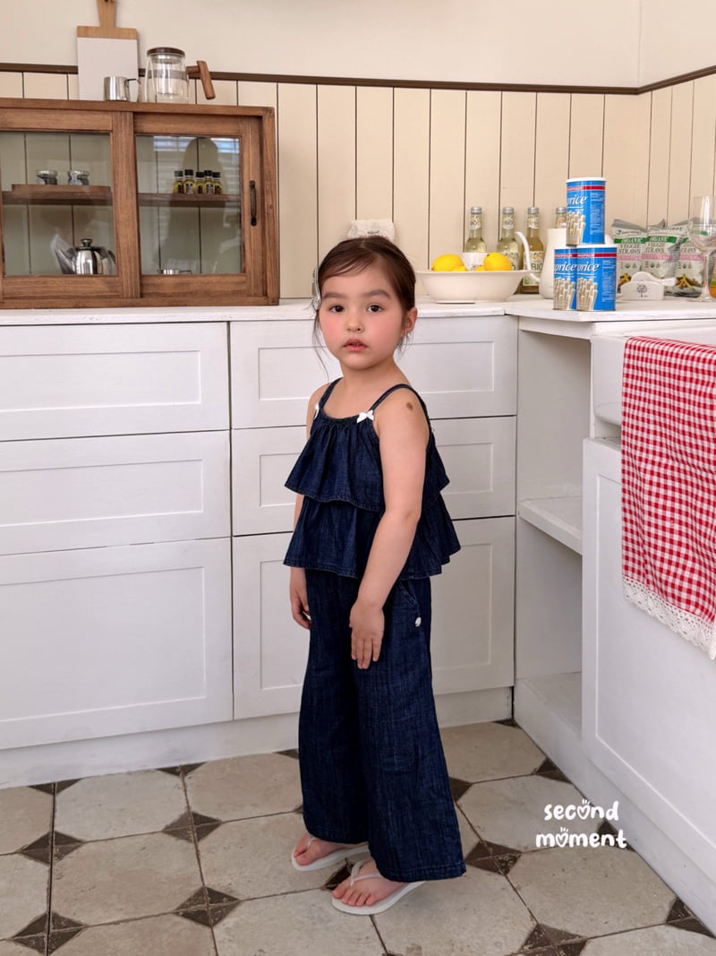 Second Moment - Korean Children Fashion - #kidsshorts - Ribbon Cancan Bustier - 5