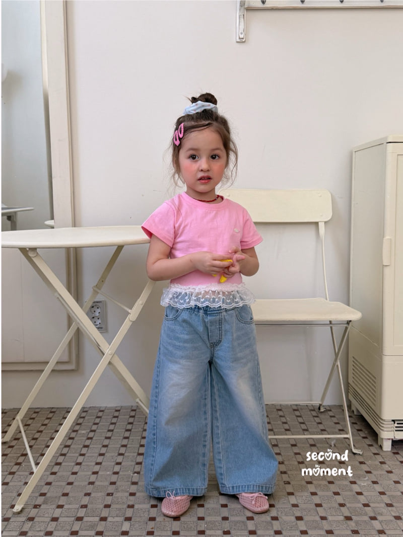 Second Moment - Korean Children Fashion - #kidsstore - Bella Lace Tee - 10