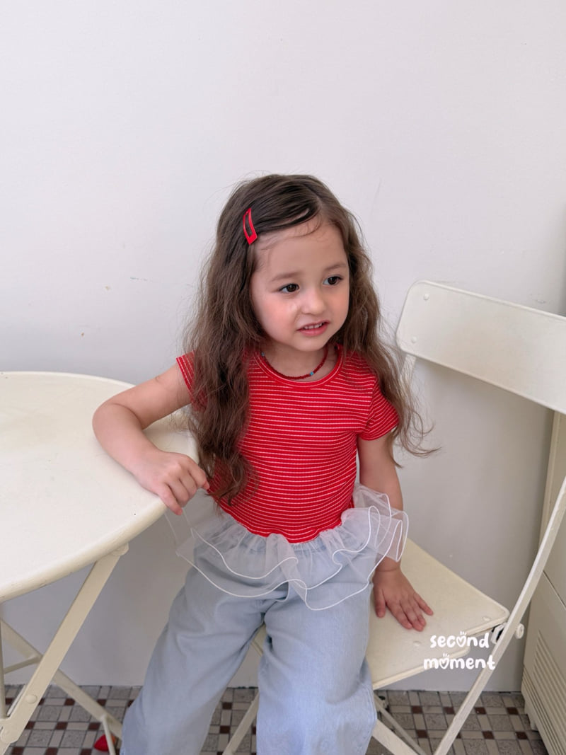 Second Moment - Korean Children Fashion - #kidsstore - Soda Denim Pants - 9