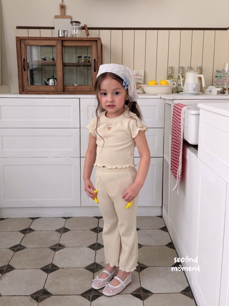 Second Moment - Korean Children Fashion - #kidzfashiontrend - Heart Flutter Tee - 11