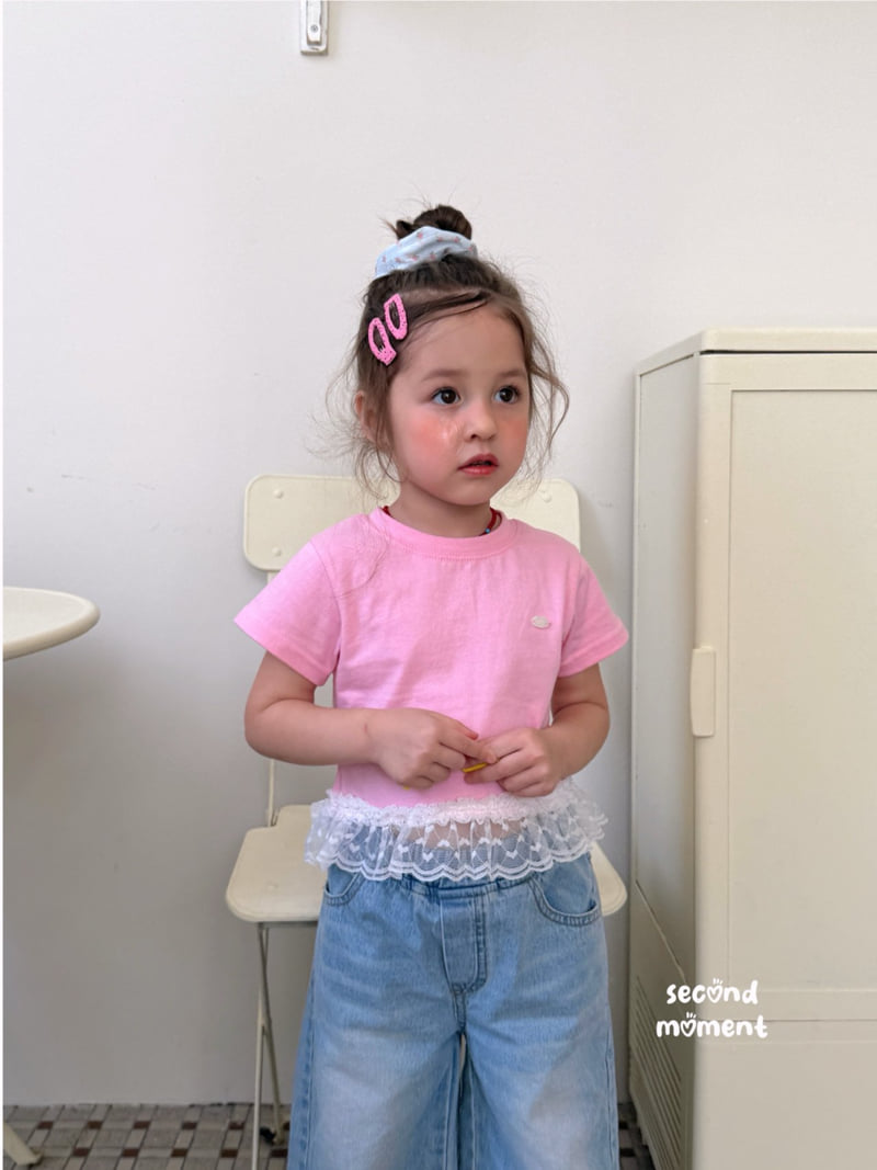 Second Moment - Korean Children Fashion - #kidzfashiontrend - Bella Lace Tee - 11