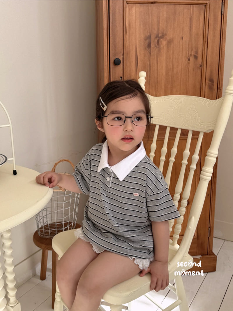 Second Moment - Korean Children Fashion - #littlefashionista - Lace Frill Pants - 8