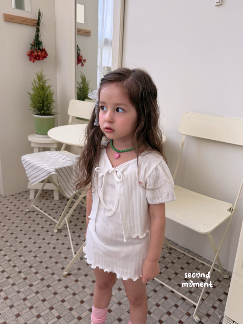Second Moment - Korean Children Fashion - #littlefashionista - Eyelet One-piece Set - 11