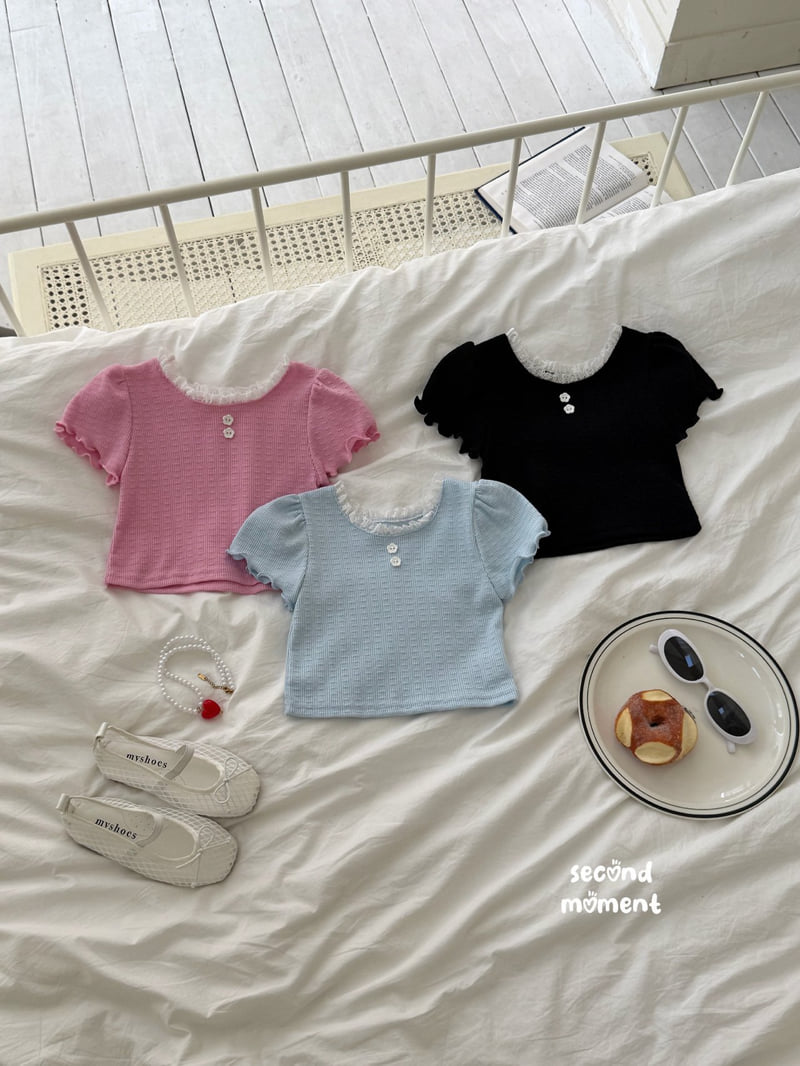 Second Moment - Korean Children Fashion - #littlefashionista - Lily Puff Tee - 3