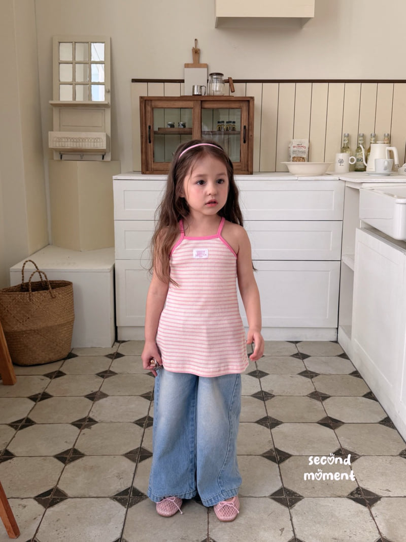 Second Moment - Korean Children Fashion - #magicofchildhood - Label Stripe One-piece - 10