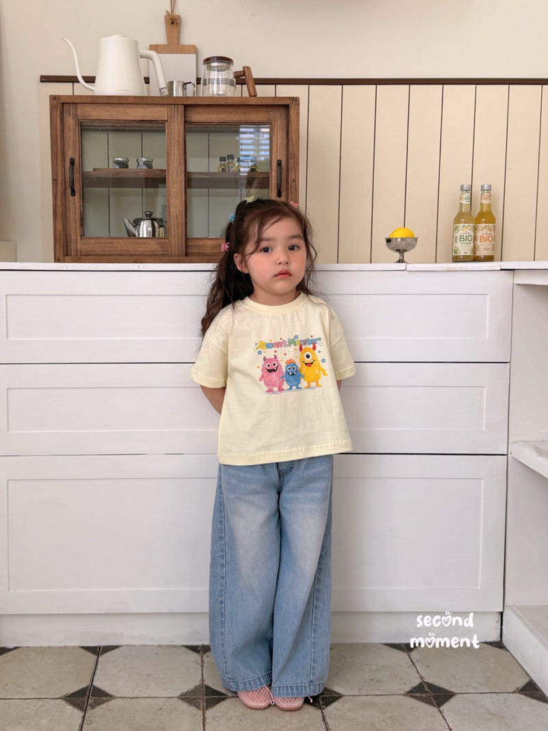 Second Moment - Korean Children Fashion - #magicofchildhood - Sweet Monster Tee