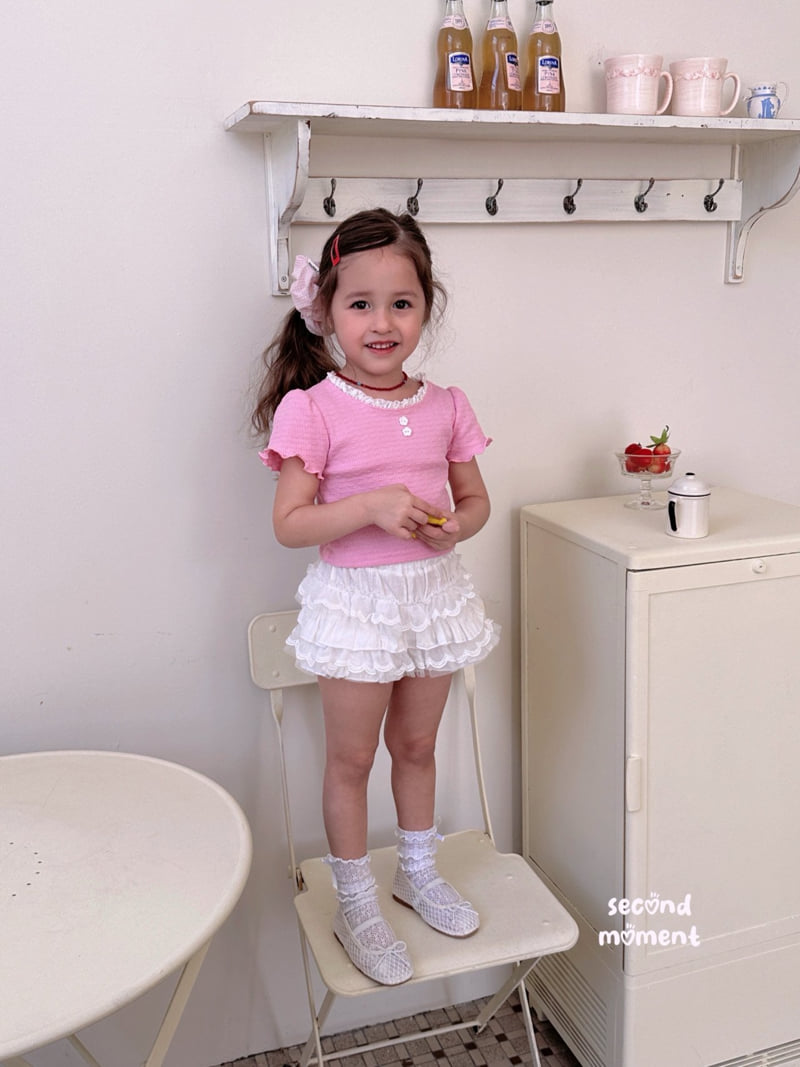 Second Moment - Korean Children Fashion - #littlefashionista - Lily Puff Tee - 4