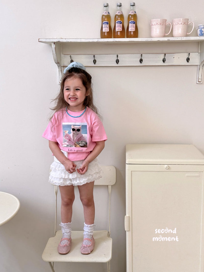 Second Moment - Korean Children Fashion - #minifashionista - Lace Frill Pants - 10