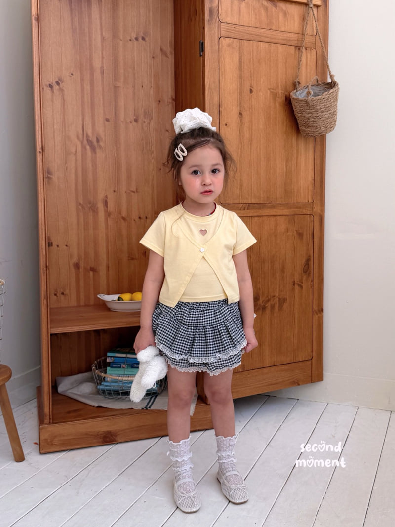 Second Moment - Korean Children Fashion - #prettylittlegirls - Layered Heart Tee - 5