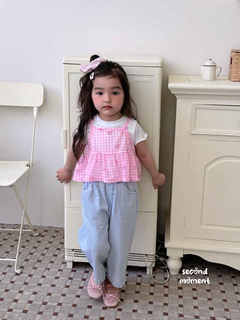 Second Moment - Korean Children Fashion - #prettylittlegirls - Minky Ribbon Bustier - 10