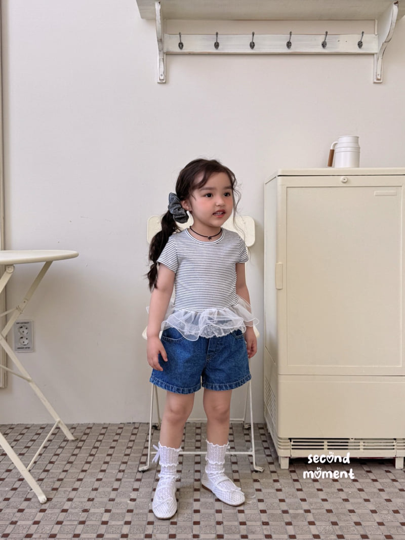 Second Moment - Korean Children Fashion - #toddlerclothing - Cherry Wire Tee - 9