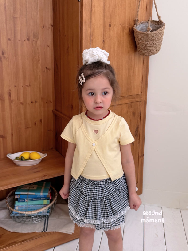 Second Moment - Korean Children Fashion - #toddlerclothing - Layered Heart Tee - 7