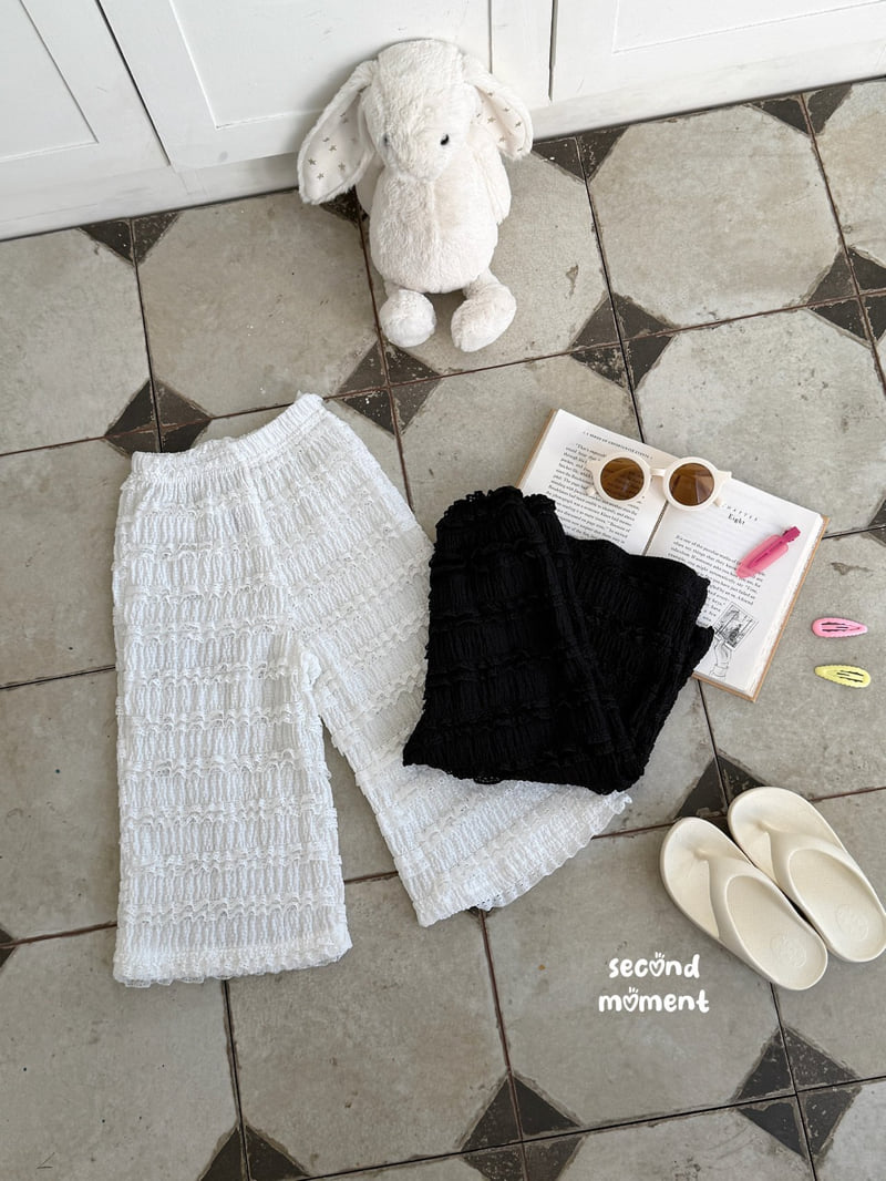 Second Moment - Korean Children Fashion - #toddlerclothing - Melona Wide Pants - 3