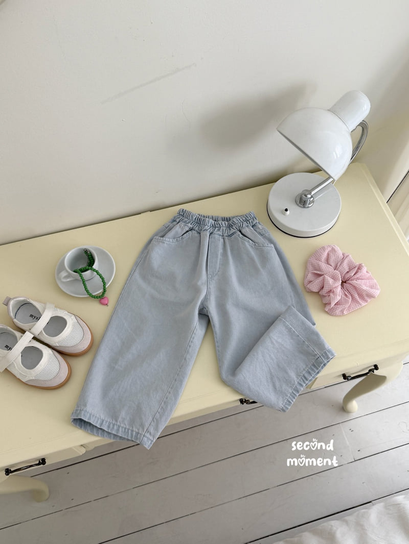 Second Moment - Korean Children Fashion - #toddlerclothing - Soda Denim Pants