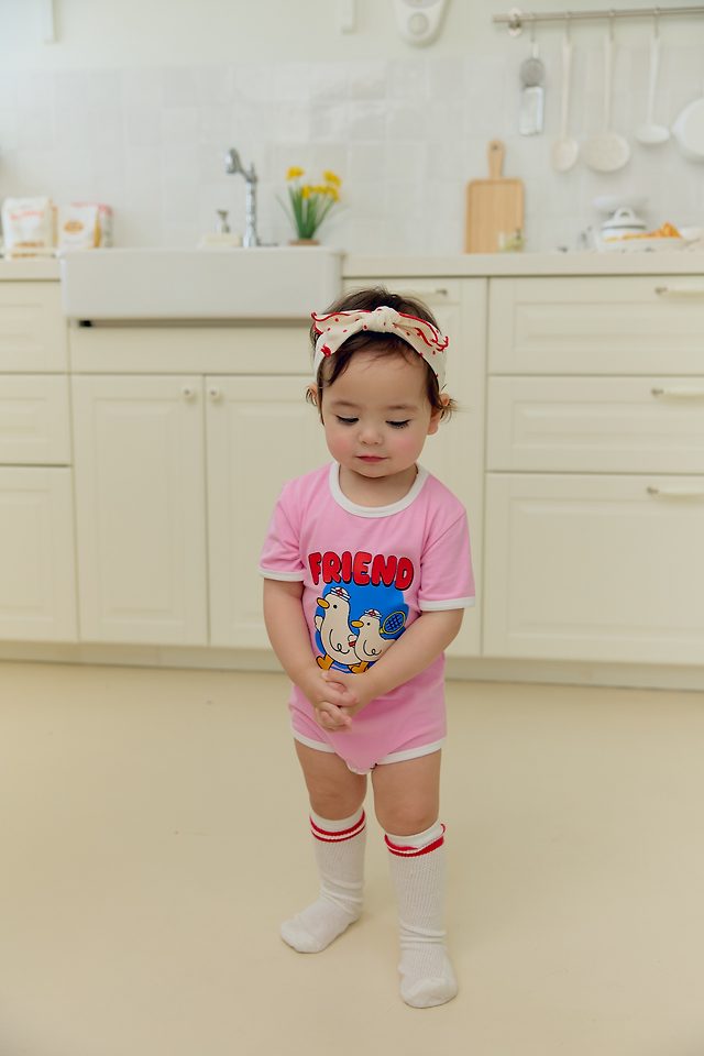 Sera - Korean Baby Fashion - #babyboutique - (Bebe) Friend Suit - 8