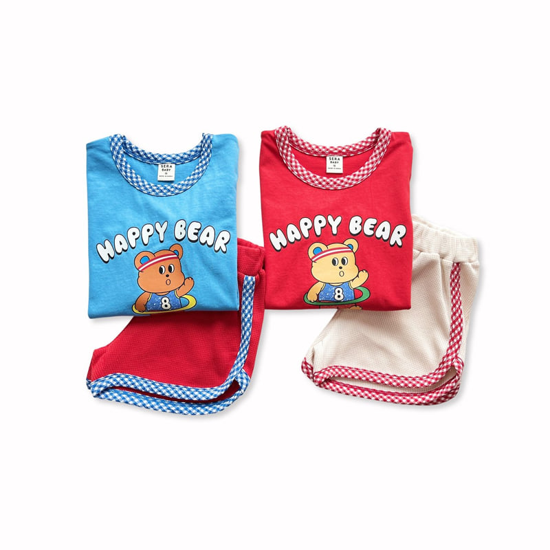 Sera - Korean Baby Fashion - #babyboutique - (Bebe) Hello Set - 11