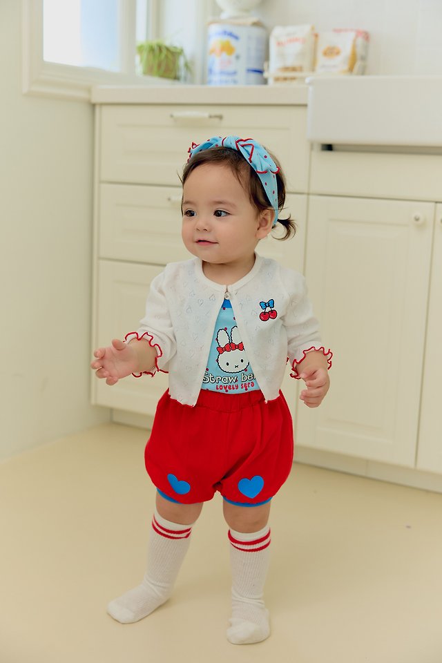 Sera - Korean Baby Fashion - #onlinebabyshop - (Bebe) Dot Hairband - 4
