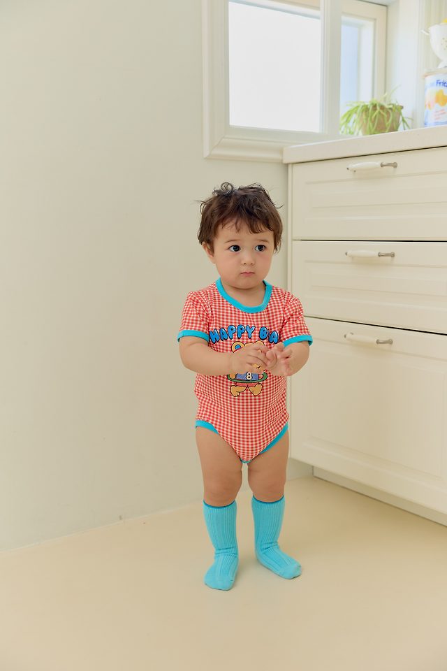 Sera - Korean Baby Fashion - #babyboutique - (Bebe) Hula Hoop Bear Suit - 9