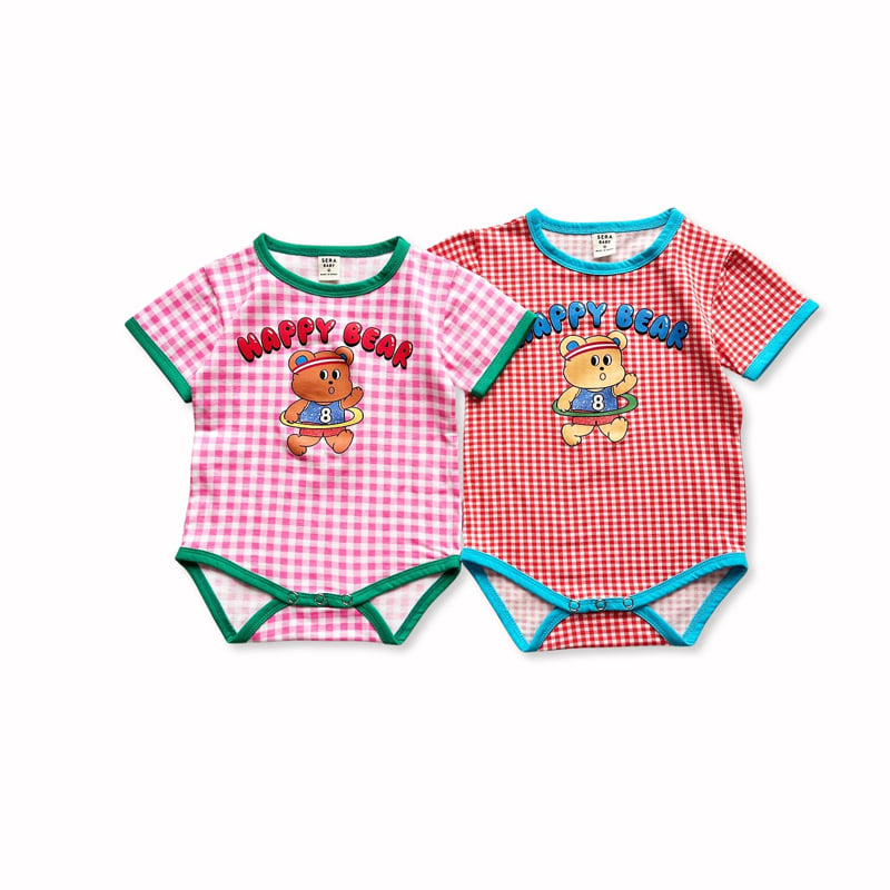 Sera - Korean Baby Fashion - #babyclothing - (Bebe) Hula Hoop Bear Suit - 11