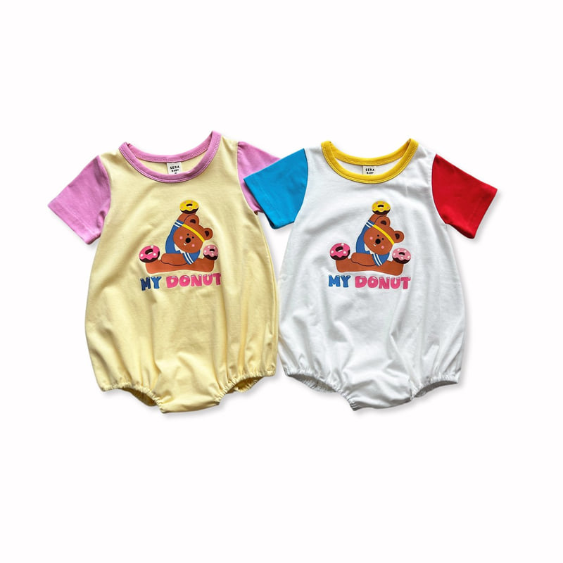 Sera - Korean Baby Fashion - #babyfever - (Bebe) Donut Suit - 11