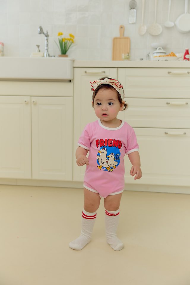 Sera - Korean Baby Fashion - #babyootd - (Bebe) Friend Suit