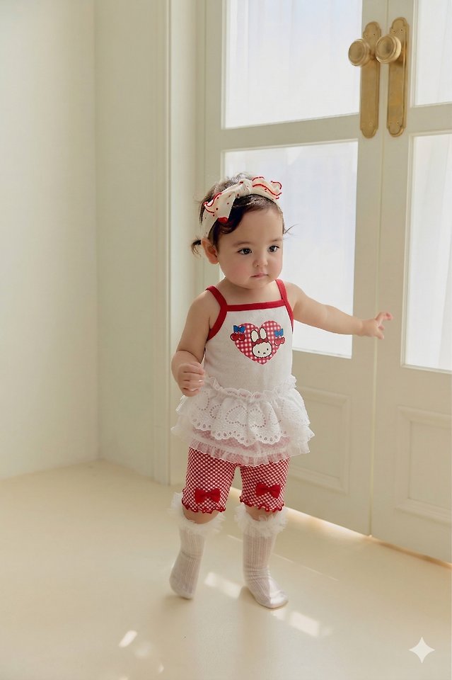 Sera - Korean Baby Fashion - #onlinebabyboutique - (Bebe) Petit Chou Apron - 3