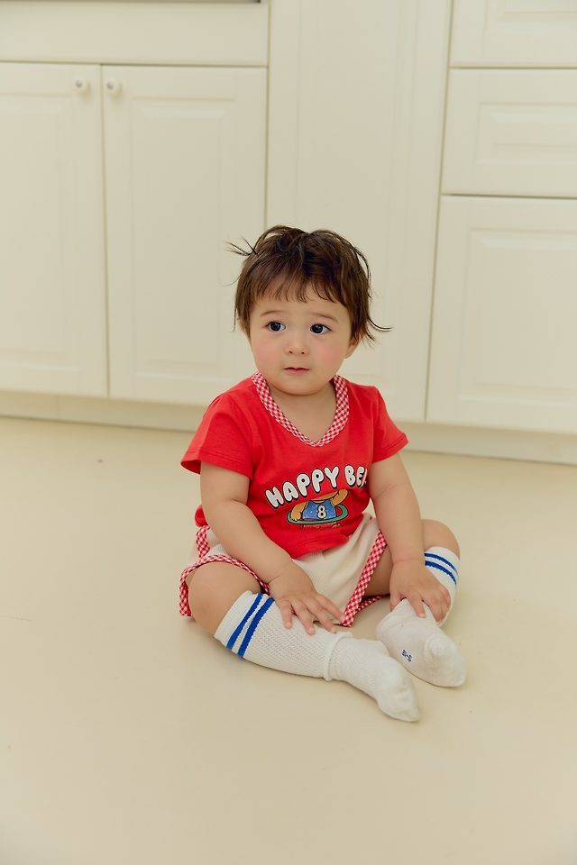 Sera - Korean Baby Fashion - #onlinebabyshop - (Bebe) Hello Set - 10