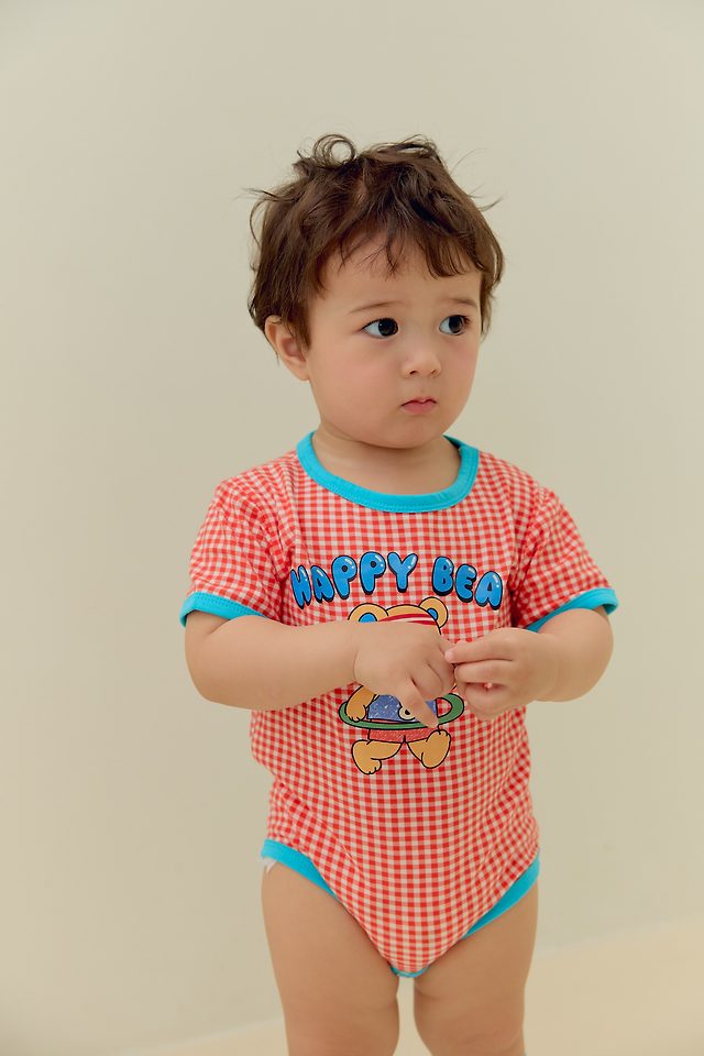 Sera - Korean Baby Fashion - #smilingbaby - (Bebe) Hula Hoop Bear Suit - 8
