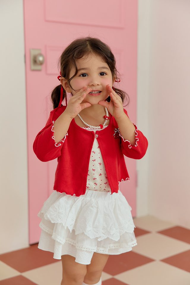 Sera - Korean Children Fashion - #Kfashion4kids - Sleeveless Cardigan Set - 7