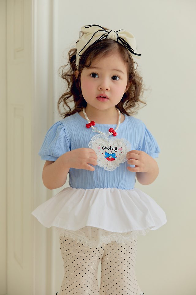 Sera - Korean Children Fashion - #childofig - Puff Long Tee
