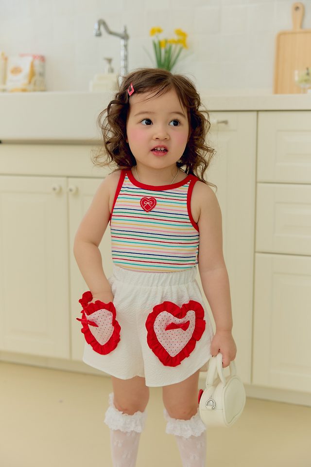 Sera - Korean Children Fashion - #childrensboutique - Lollipop Sleeveless Top - 9