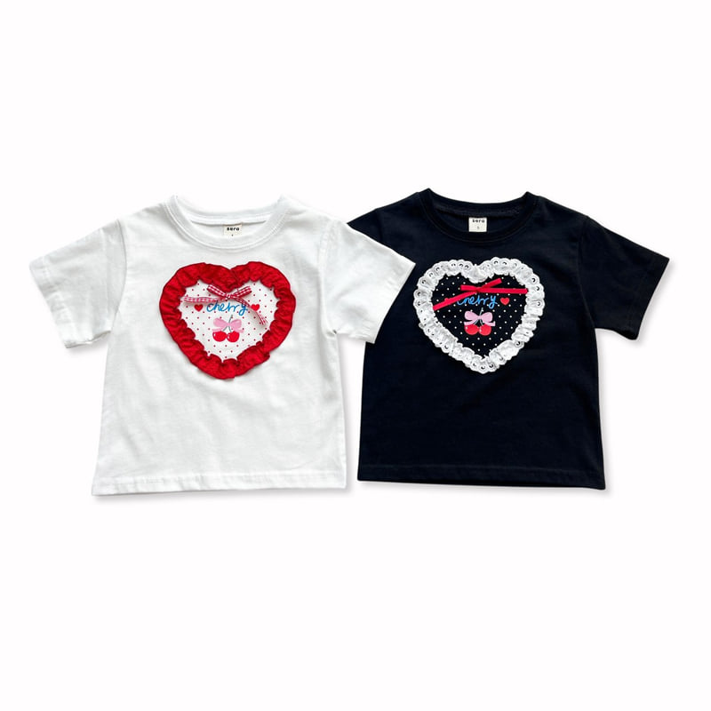 Sera - Korean Children Fashion - #designkidswear - Cherry Dot Tee - 11
