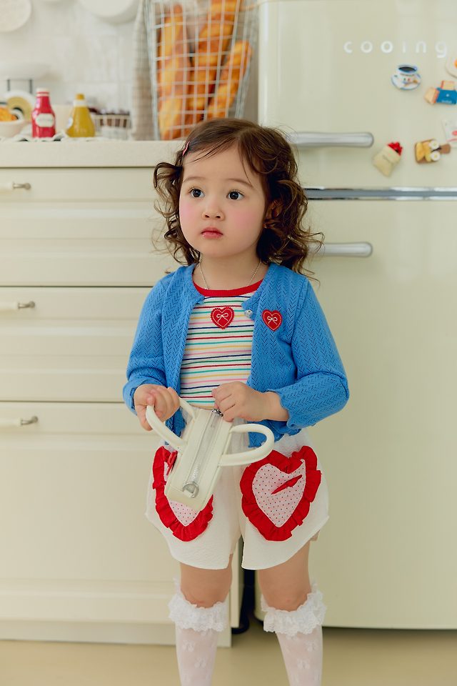 Sera - Korean Children Fashion - #discoveringself - Heart Scasi Cardigan - 3