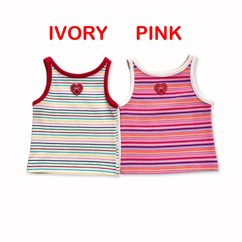 Sera - Korean Children Fashion - #discoveringself - Lollipop Sleeveless Top - 11