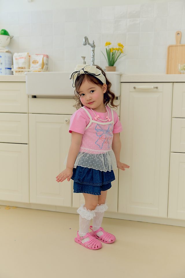 Sera - Korean Children Fashion - #discoveringself - Sharar Ribbon Tee - 9