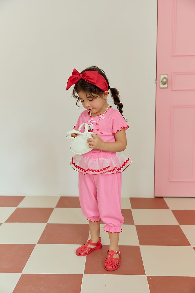 Sera - Korean Children Fashion - #discoveringself - Bunny Bear Cool Set - 5
