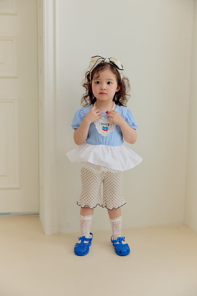 Sera - Korean Children Fashion - #kidsshorts - Puff Long Tee - 6