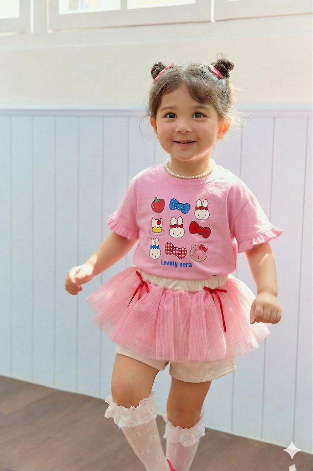 Sera - Korean Children Fashion - #kidsstore - Heartthrob Frill Tee - 8