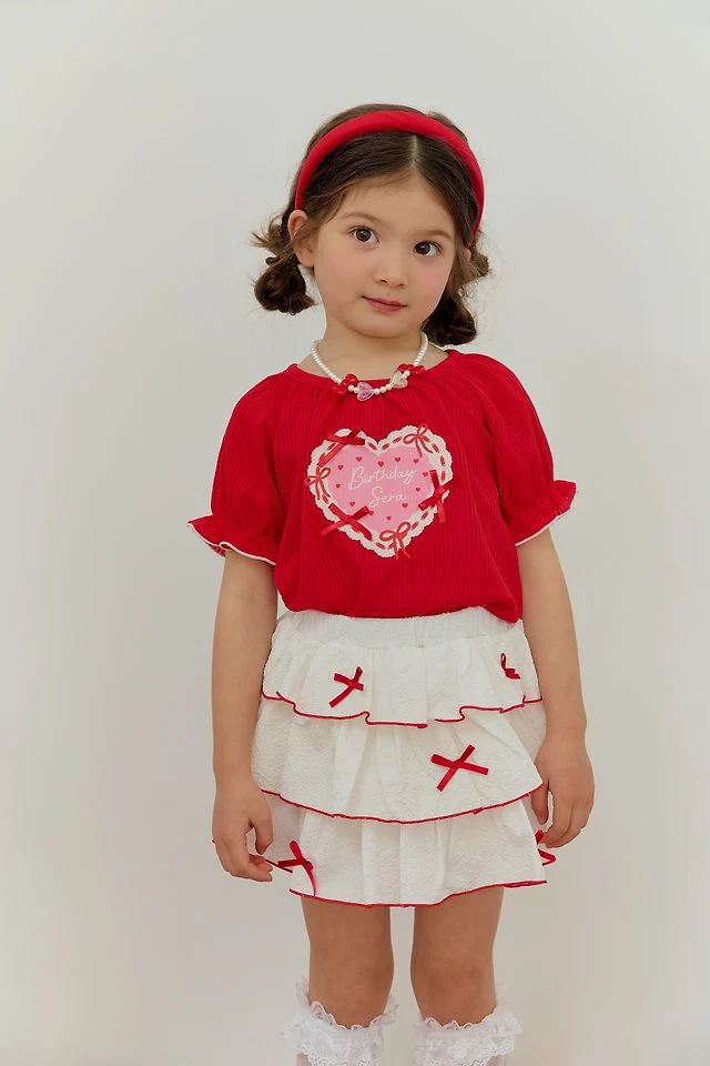 Sera - Korean Children Fashion - #kidsstore - Ribbon Dot Skirt - 10