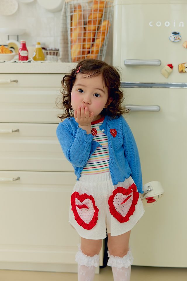 Sera - Korean Children Fashion - #kidzfashiontrend - Heart Scasi Cardigan - 7