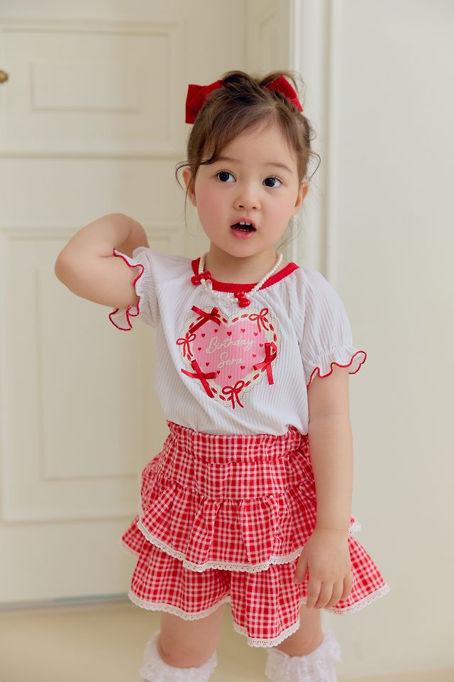Sera - Korean Children Fashion - #kidzfashiontrend - Birthday Puff Tee