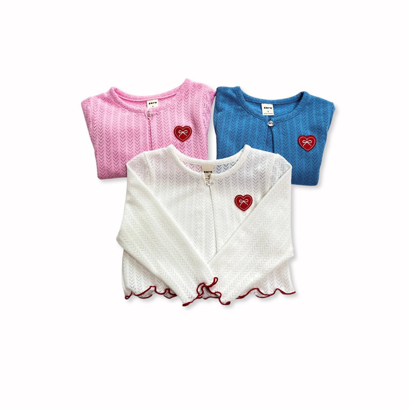 Sera - Korean Children Fashion - #minifashionista - Heart Scasi Cardigan - 11