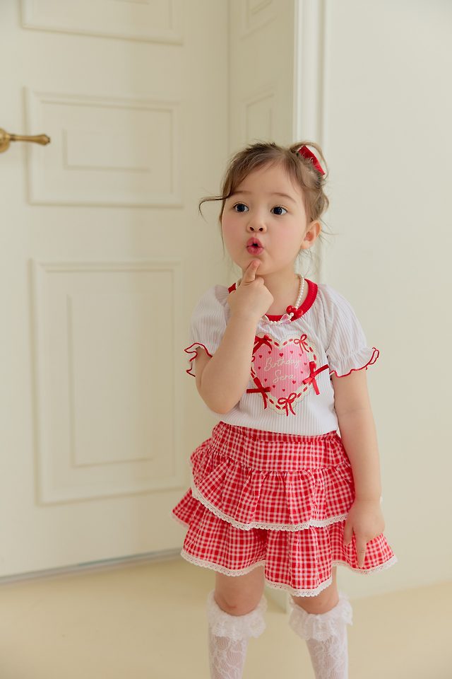 Sera - Korean Children Fashion - #minifashionista - Birthday Puff Tee - 5